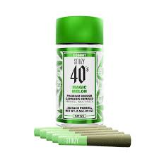 Stiiizy - Magic Melon 40s Infused 4pk Preroll (2G)