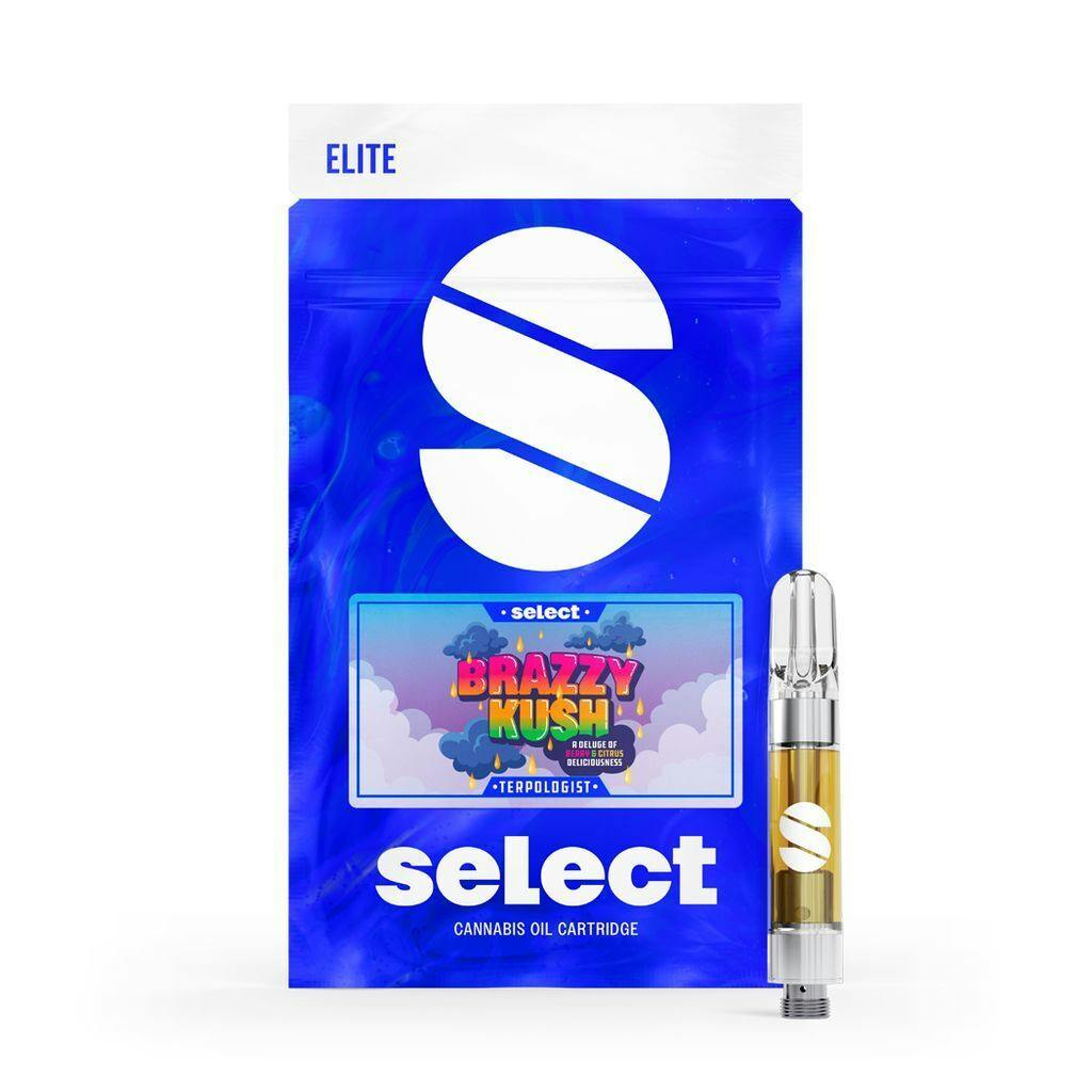 Select Elite Terpologist Brazzy Kush Cartridge 1g