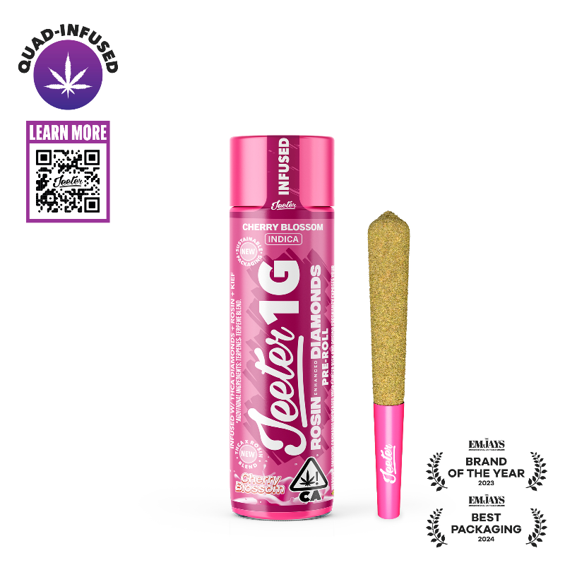Jeeter - Cherry Blossom Infused Preroll 1g