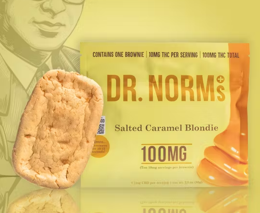 Dr. Norms - Salted Caramel Blondie - Solventless- 100mg