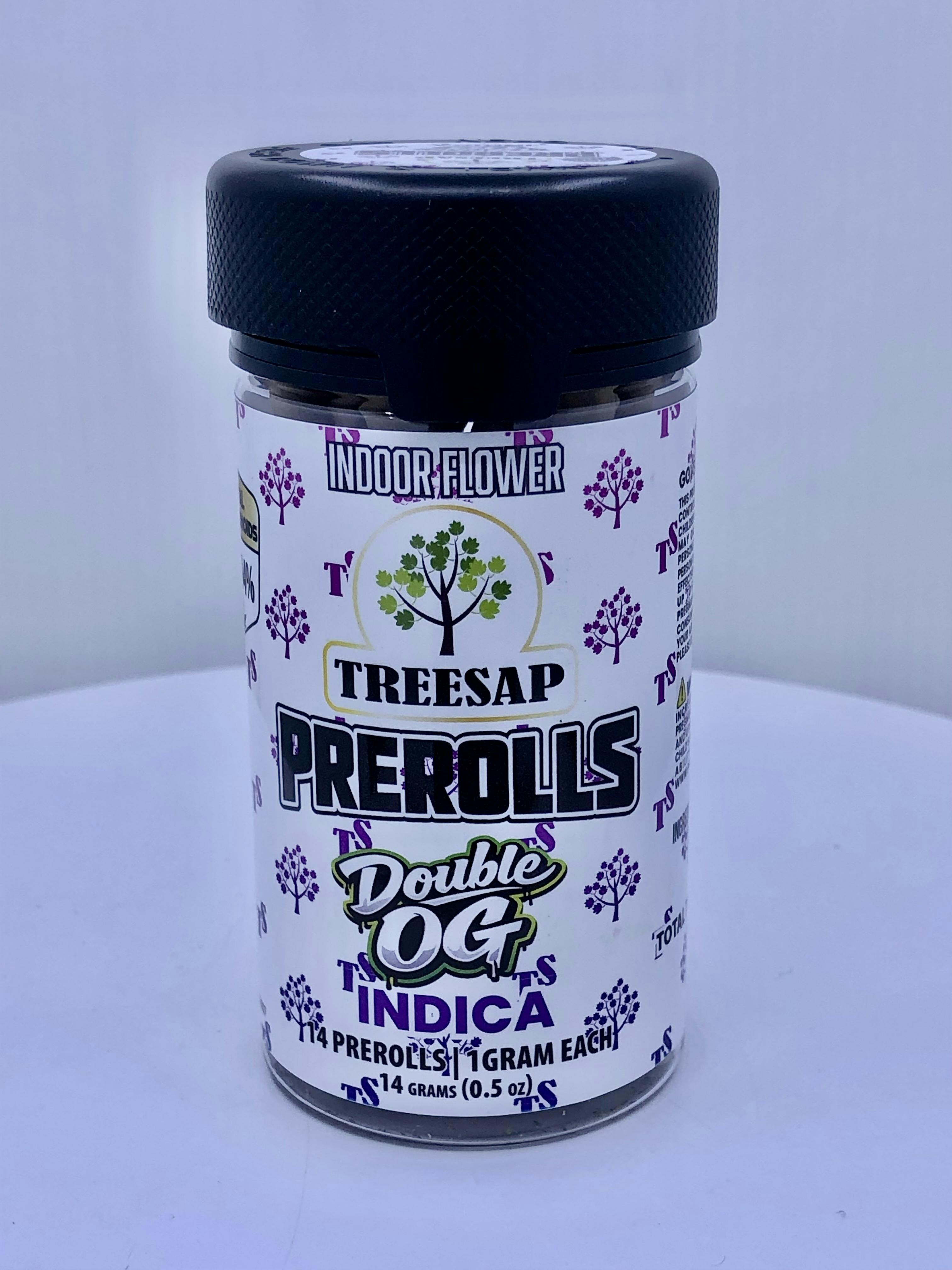 TreeSap | Double OG Indica 14pk Prerolls 14g