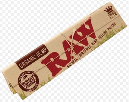 RAW ROLLING PAPERS - ORGANIC HEMP (KING SLIM)
