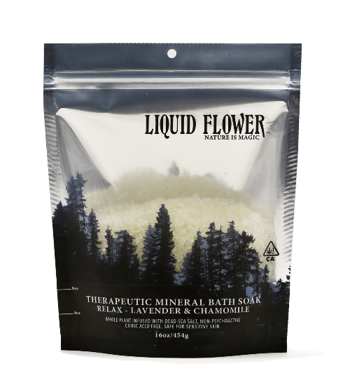 Liquid Flower Mineral Bath Soak $18