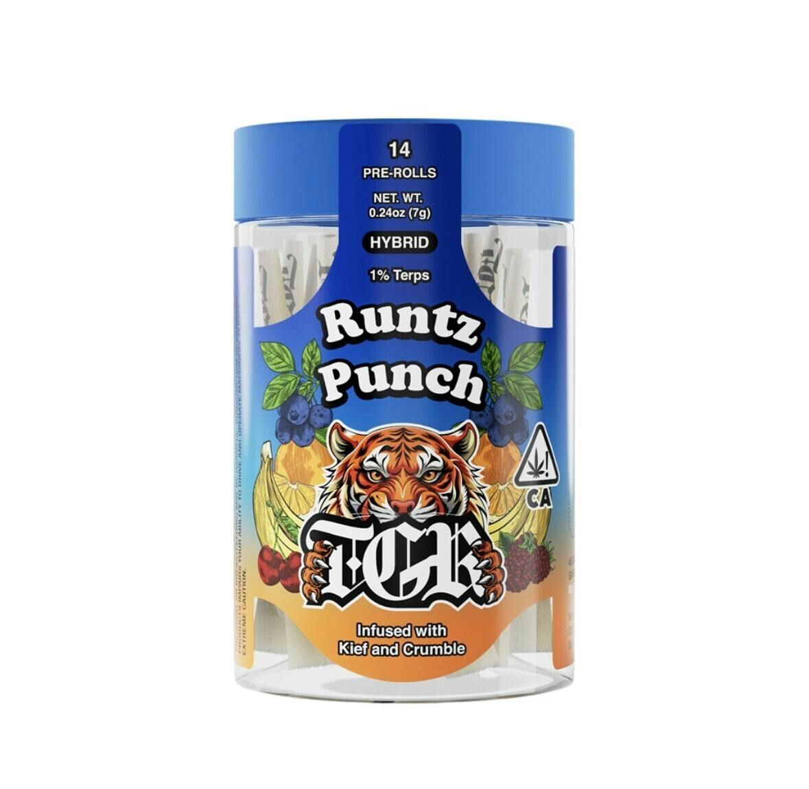 RUNTZ PUNCH 14PK 7G INFPR