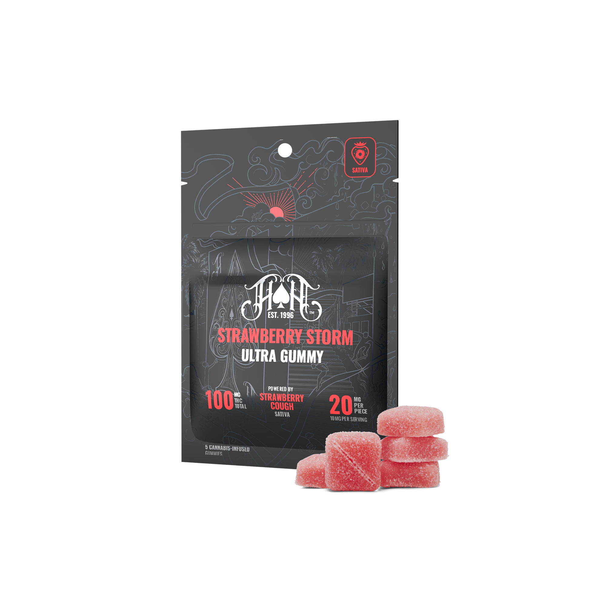 STRAWBERRY STORM 5PK