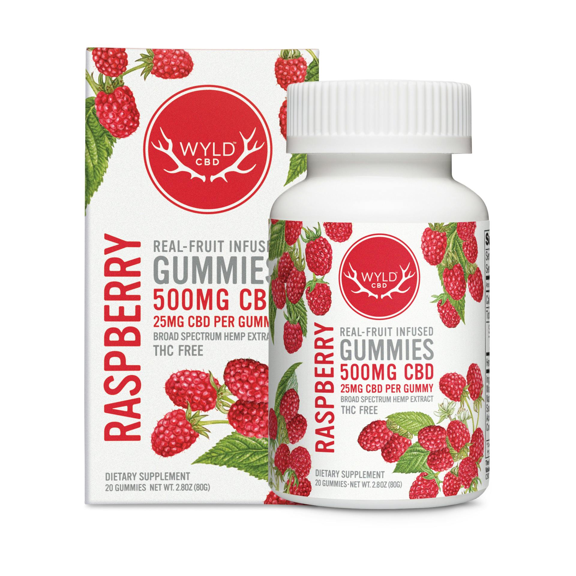 CBD Gummies | Raspberry 20pk