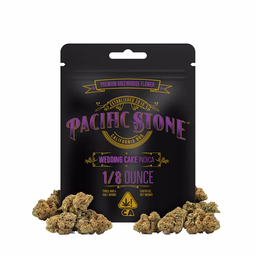 Pacific Stone - Wedding Cake (Indica) Flower (3.5g)
