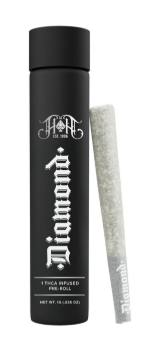 Heavy Hitters - Garlic Z - Infused Diamond - Preroll - 1g