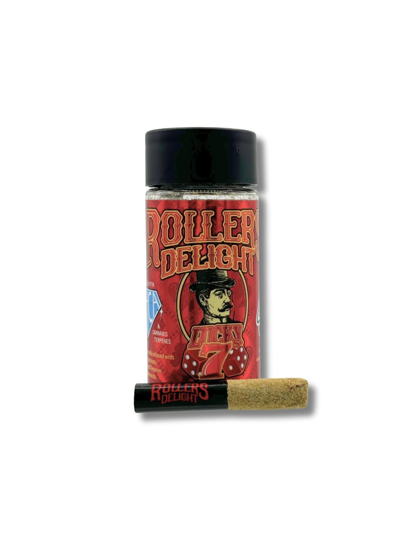 Lucky 7's Gold | Twisted Citrus | Preroll Infused | 3.5g | Sativa