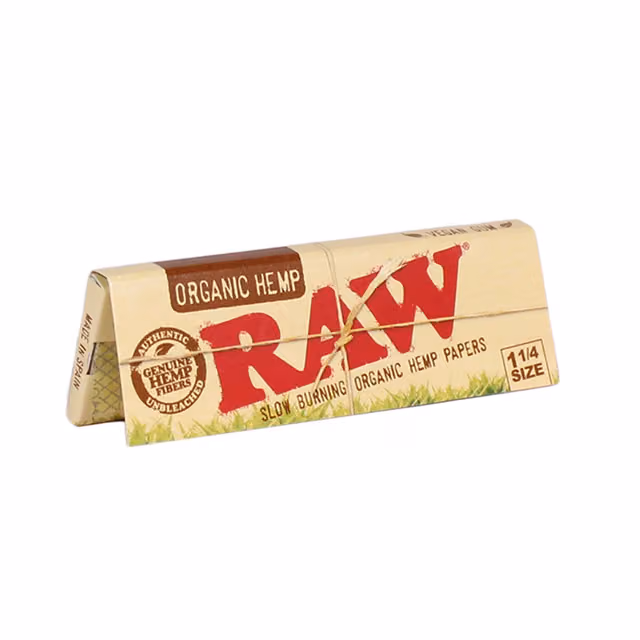 1.25" 1 1/4 (Organic Hemp) Size Rolling Papers - Pack
