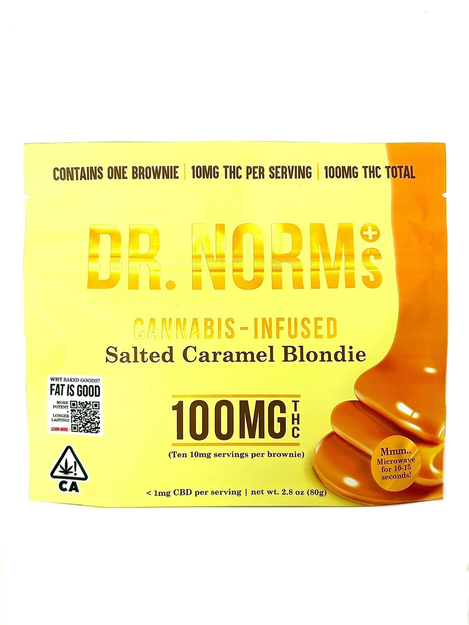 Dr. Norm’s - Salted Caramel Blondie - 100mg
