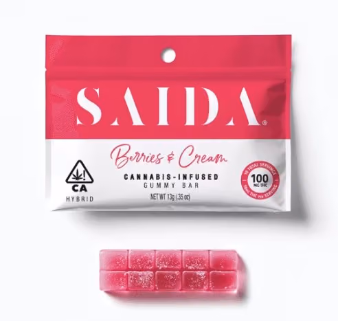 Berries & Cream Gummies 100mg - Gummies