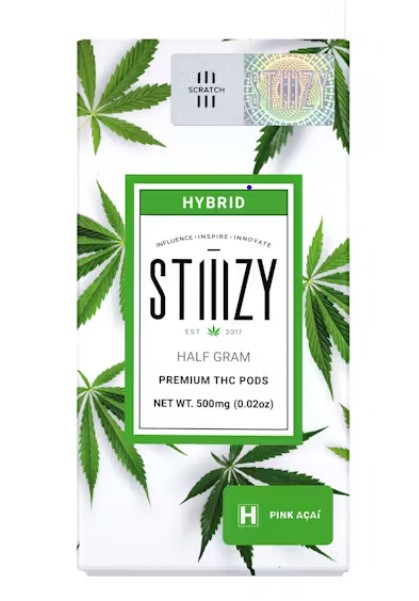 Stiiizy .5g Pink Acai Pod PD