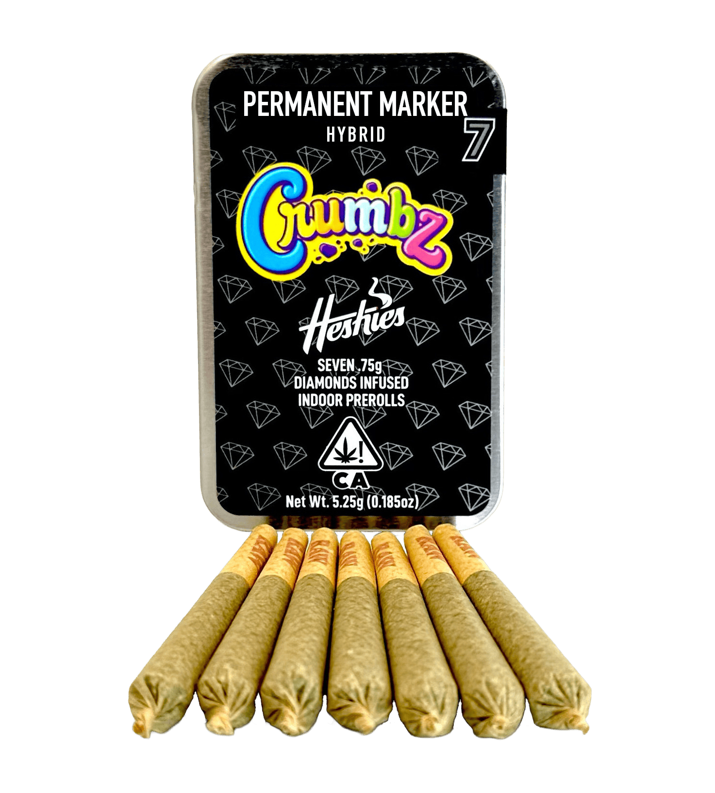Infused Preroll 7 Pack (5.25g) - Permanent Marker (H)