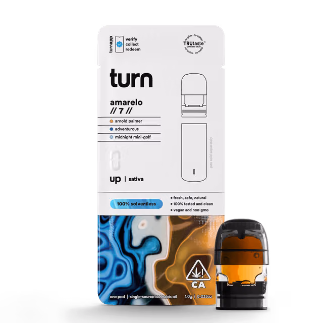 Amarelo #7 'Turn Up' .5g Solventless Pod