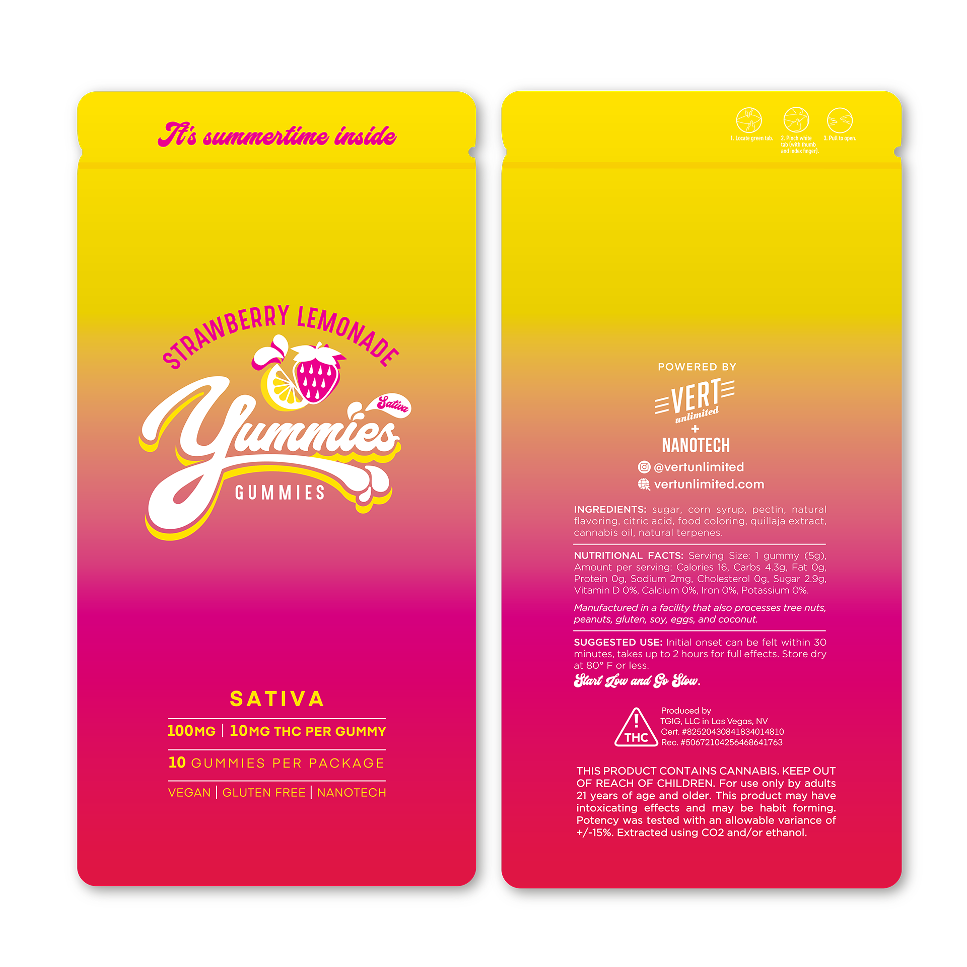 Gummies - Strawberry Lemonade (S)