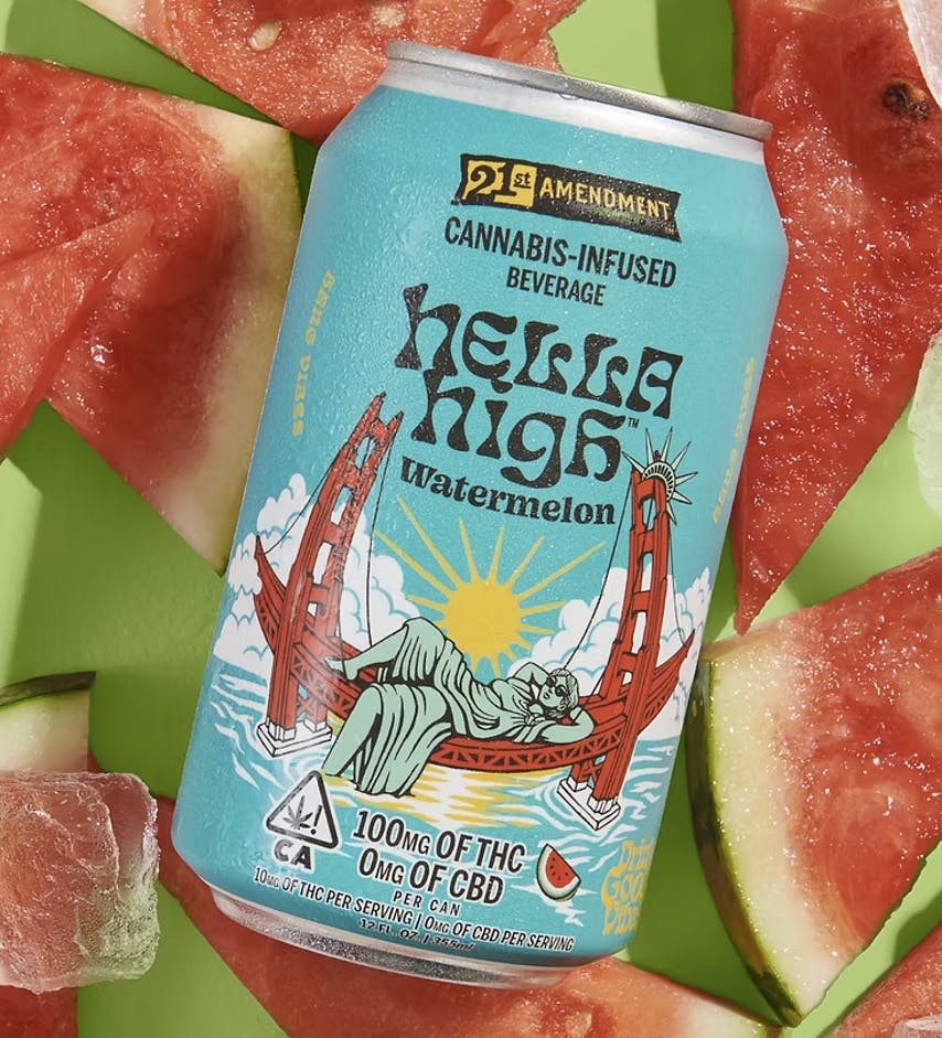 Hella High - Watermelon 100mg