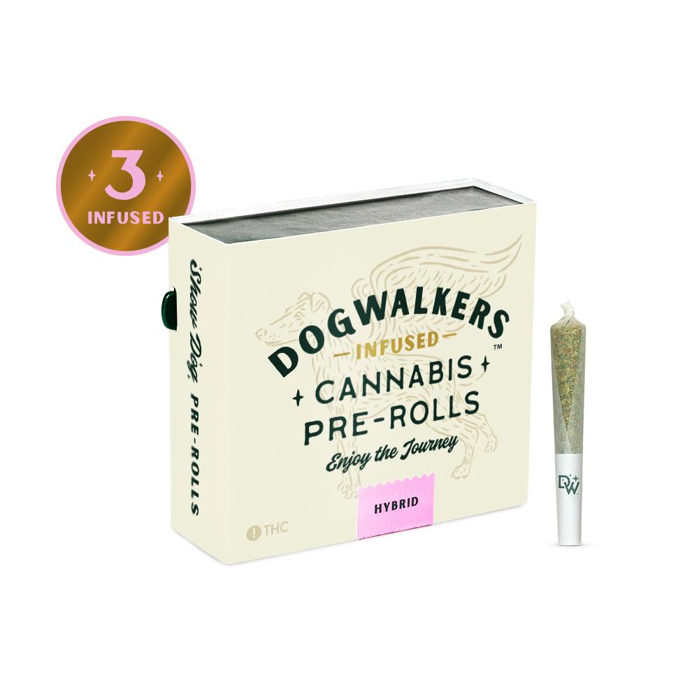 Dogwalkers | Regina George x Brownie Scout 3pk Infused Pre-Roll 1.35g