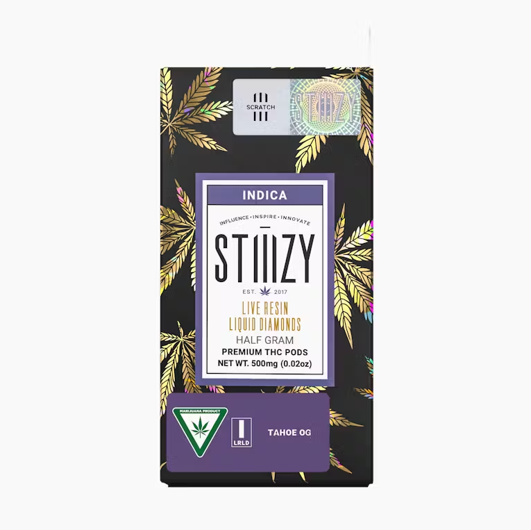 Stiiizy - Liquid Diamonds - Tahoe OG - Vape Pod - 0.5g