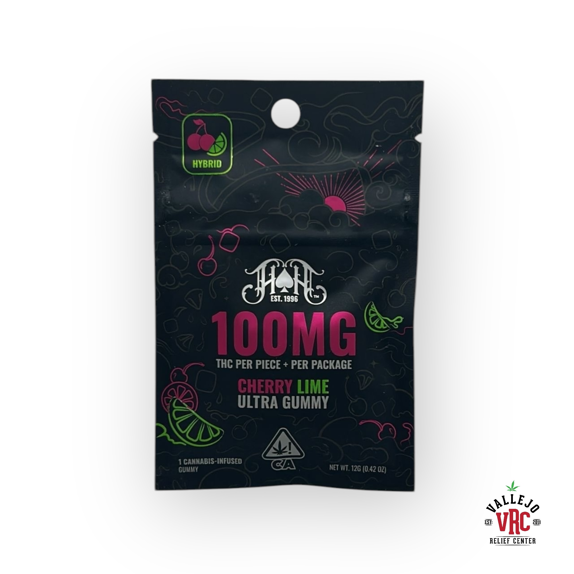 CHERRY LIME 100MG ONE PIECE