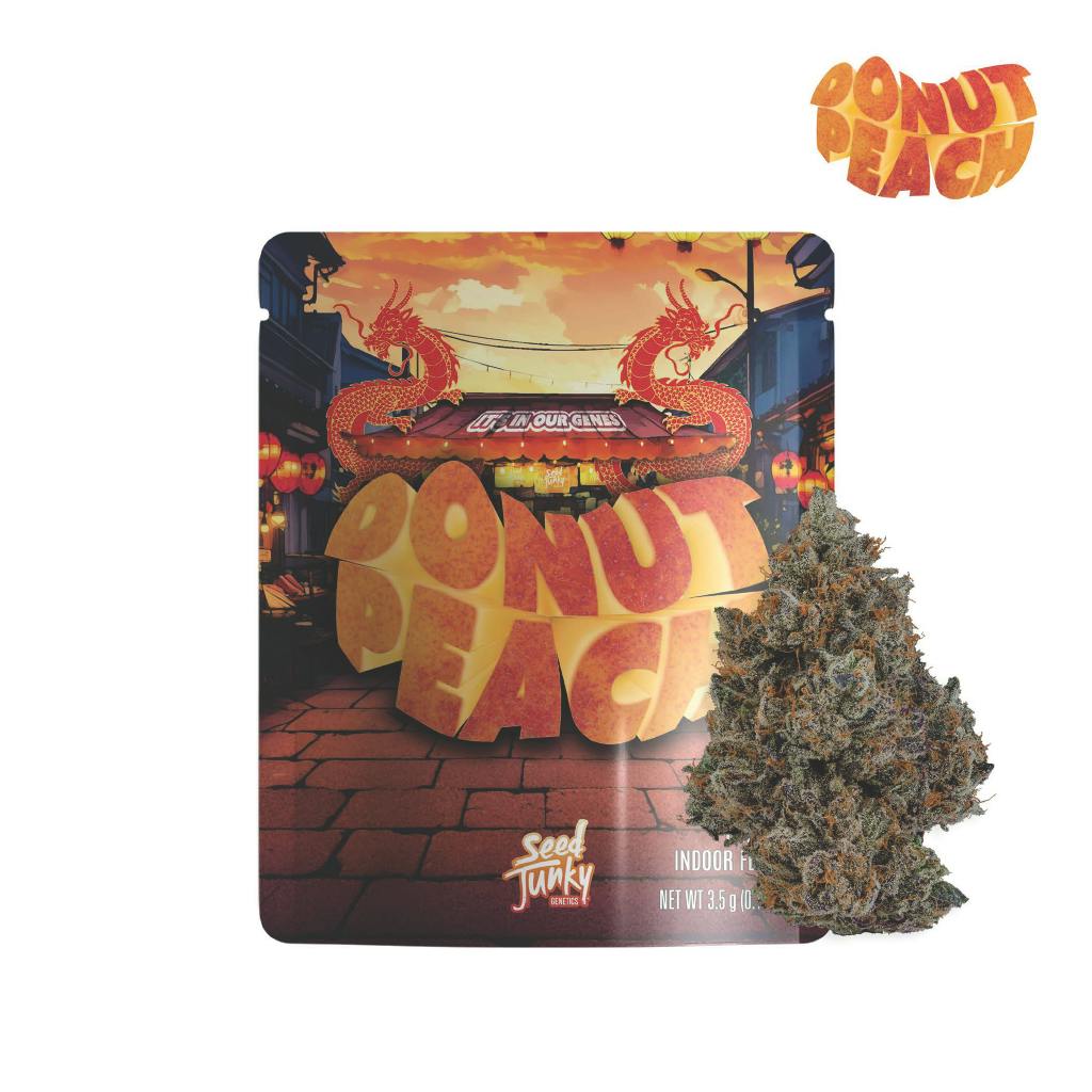 Seed Junky | Donut Peach | Big Buds | 3.5g