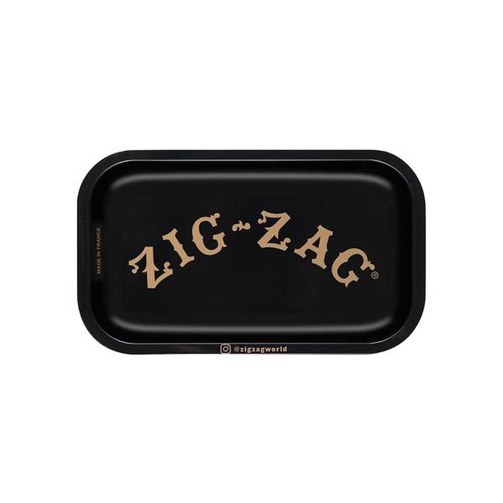 Zig Zag - Rolling Tray Black