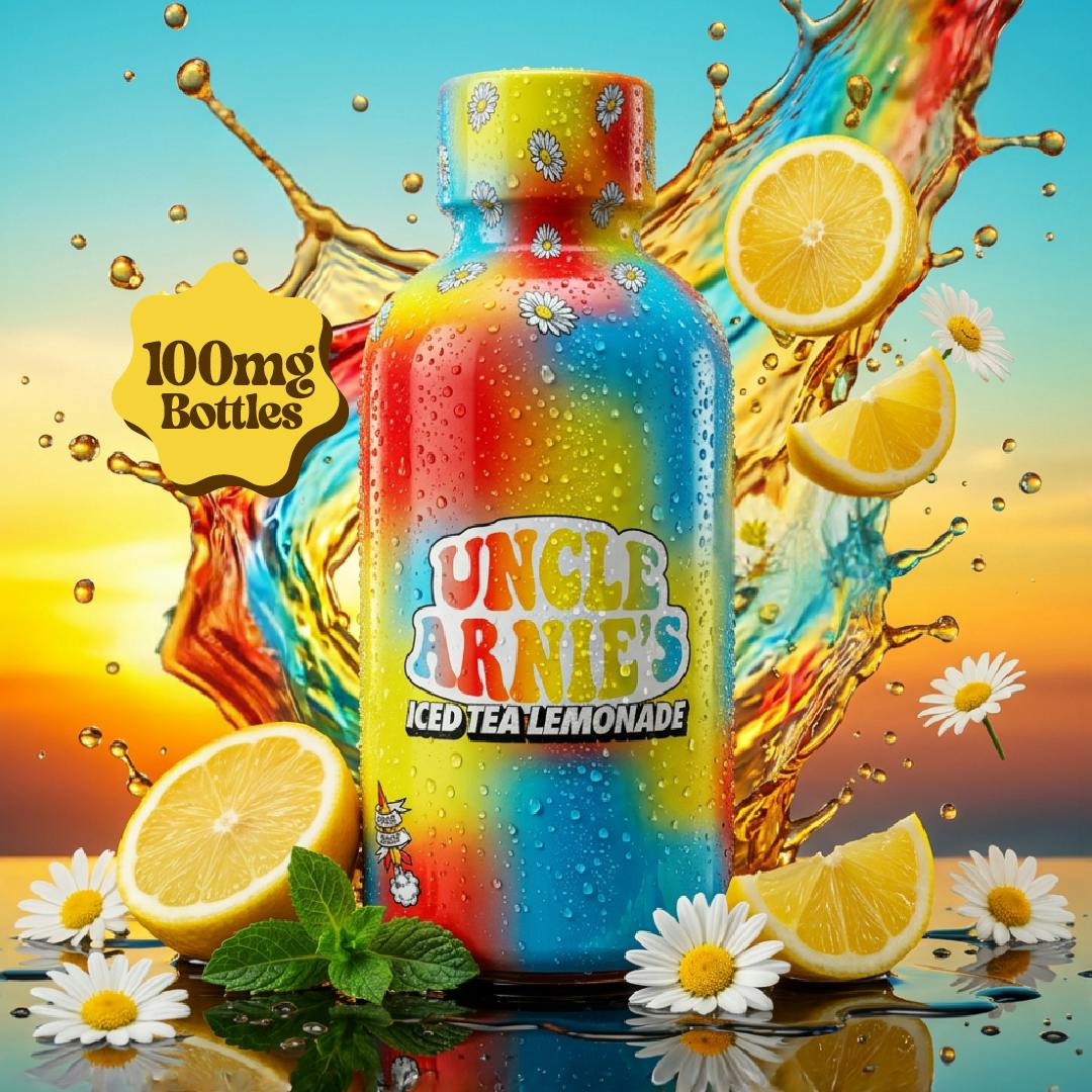 Uncle Arnie's | Iced Tea Lemonade | Non-Carbonated | 100mg | 12oz