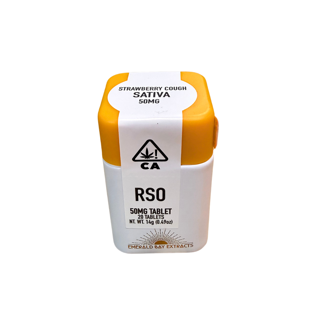 STRAWBERRY COUGH RSO CAPSULES (20CT/ 50MG)