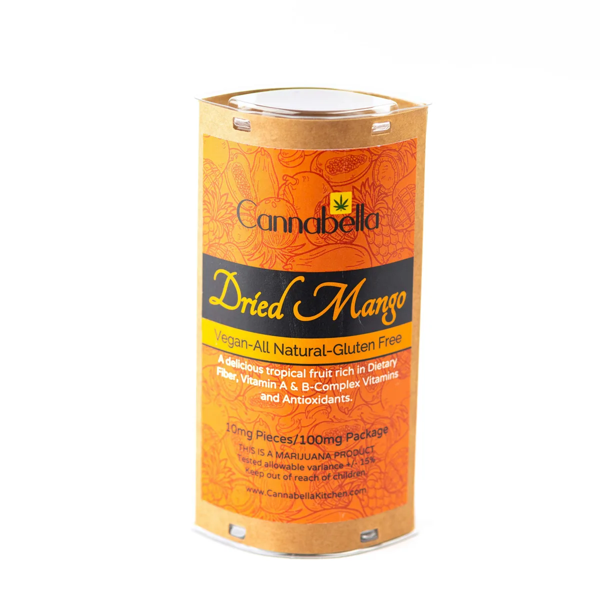 Cannabella | Dried Fruit 10pk 100mg - Dried Mango (H)