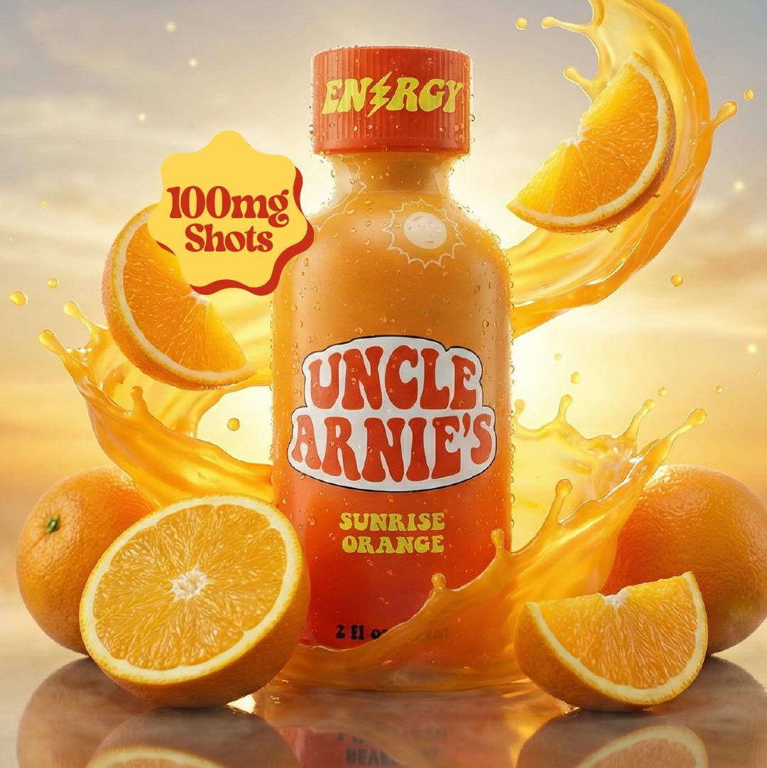 Uncle Arnie's | Sunrise Orange | Non-Carbonated | 100mg | 2oz