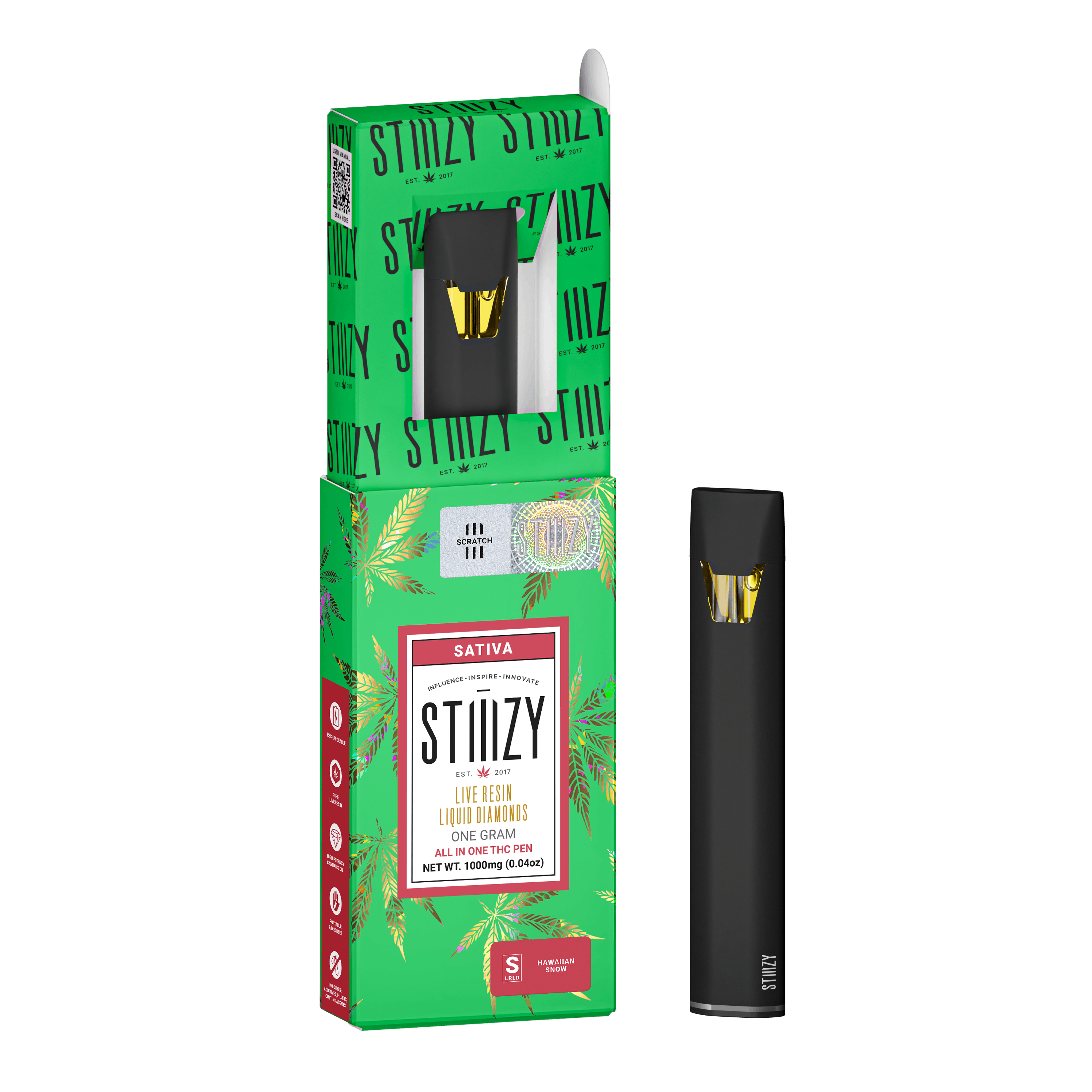 GREEN CRACK LIVE RESIN ALL-IN-ONE 1G