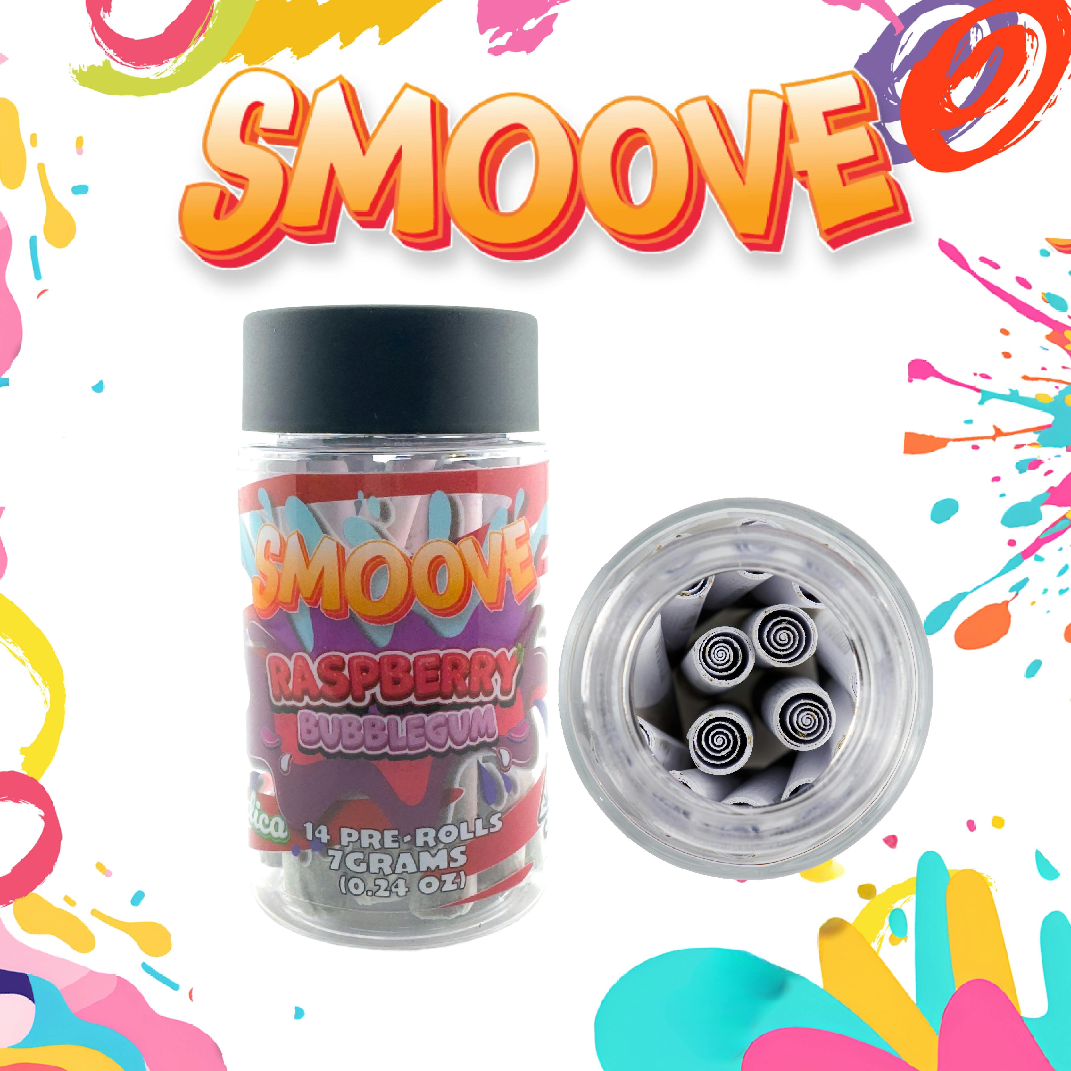 Smoove Pre Roll Raspberry Bubblegum 14 x 0.5 - 7.0 G