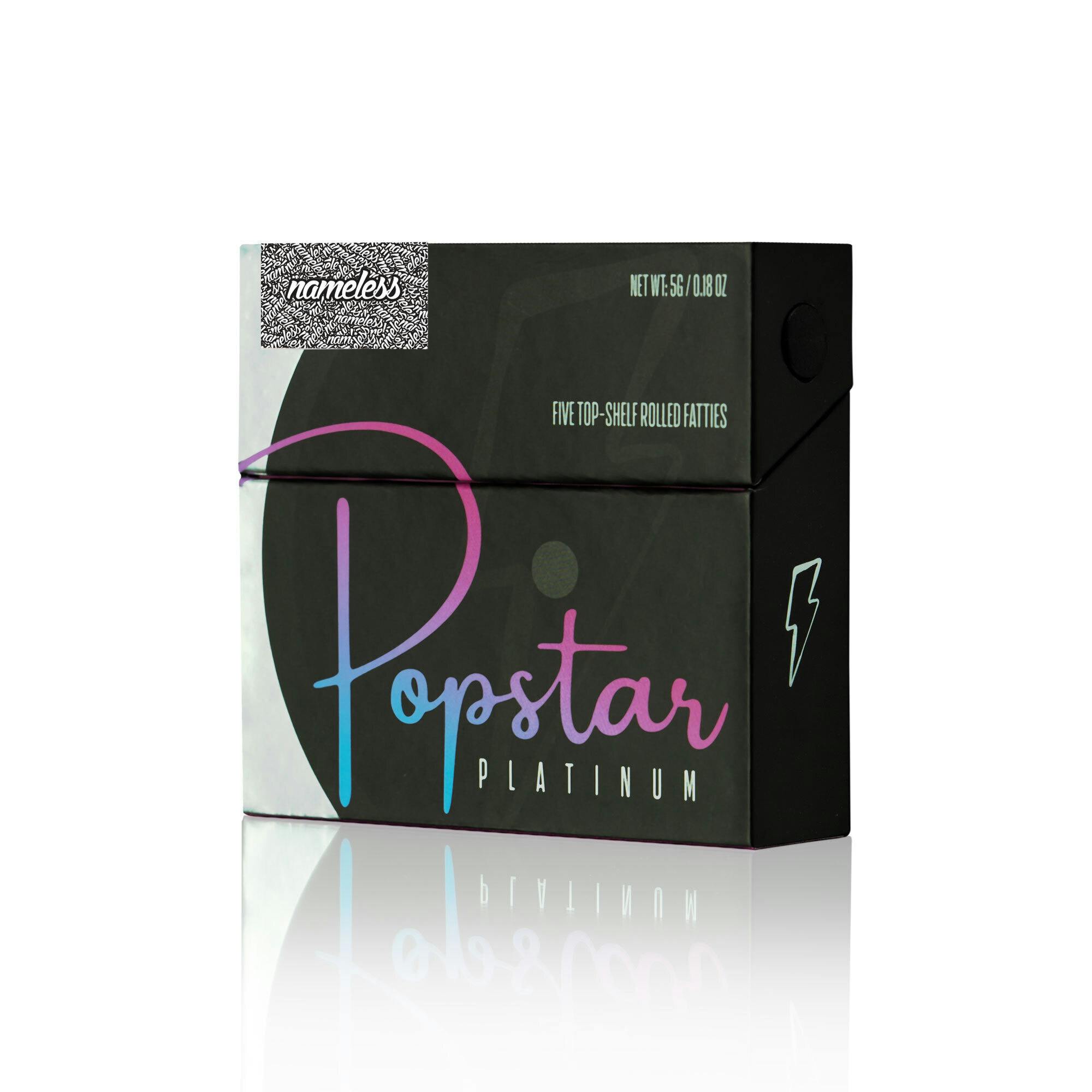 Popstar Platinum | 5g | 5pk | Nameless Genetics Sour Runtz (h)