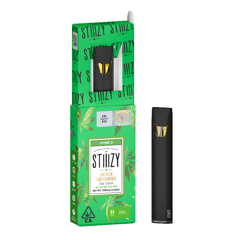 Stiiizy - Purple Zlushie Live Resin Liquid Diamonds Disposable 1g
