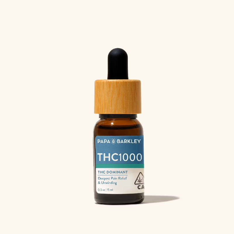 Papa & Barkley - Releaf Tincture THC1000 15ml 1000mg