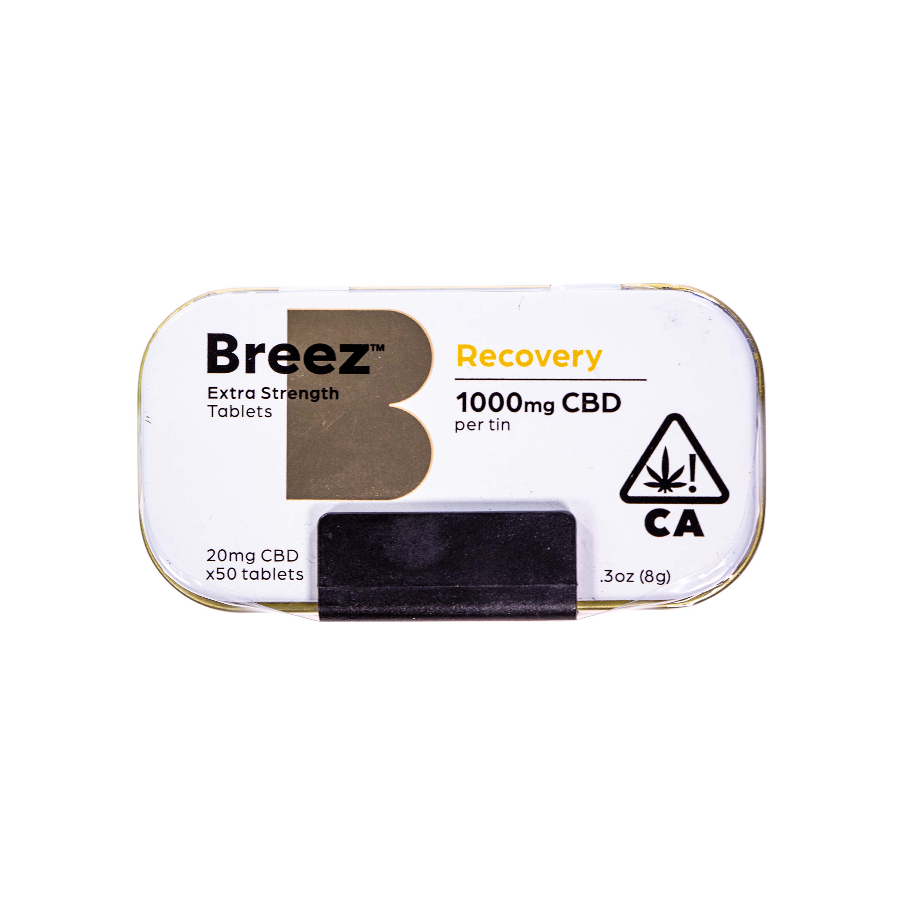 Breez | Recovery Extra Strength Tablets (1000mg CBD)