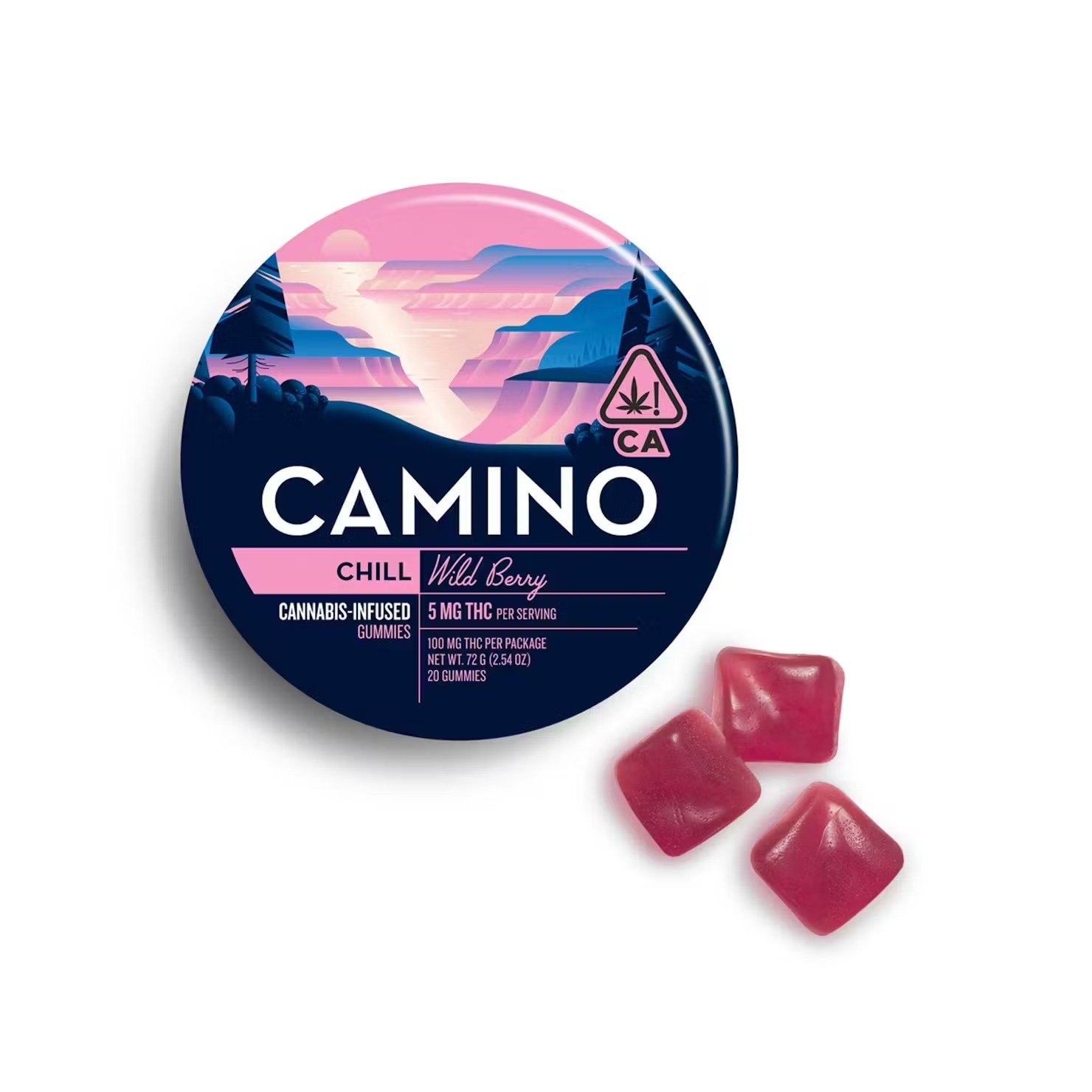 Camino Wild Berry "Chill" Gummies