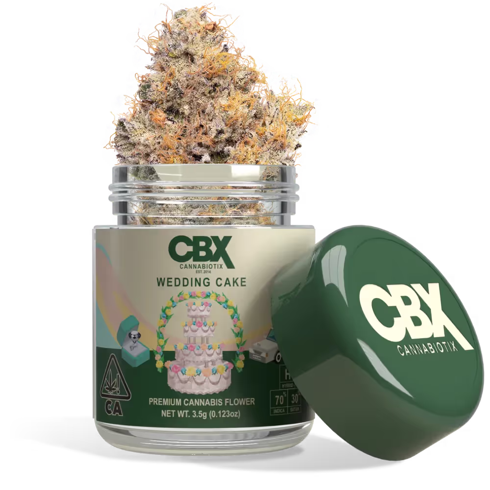 Cannabiotix - Wedding Cake (Hybrid) Flower 3.5g