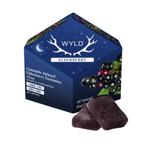WYLD - Elderberry Gummies 100mg