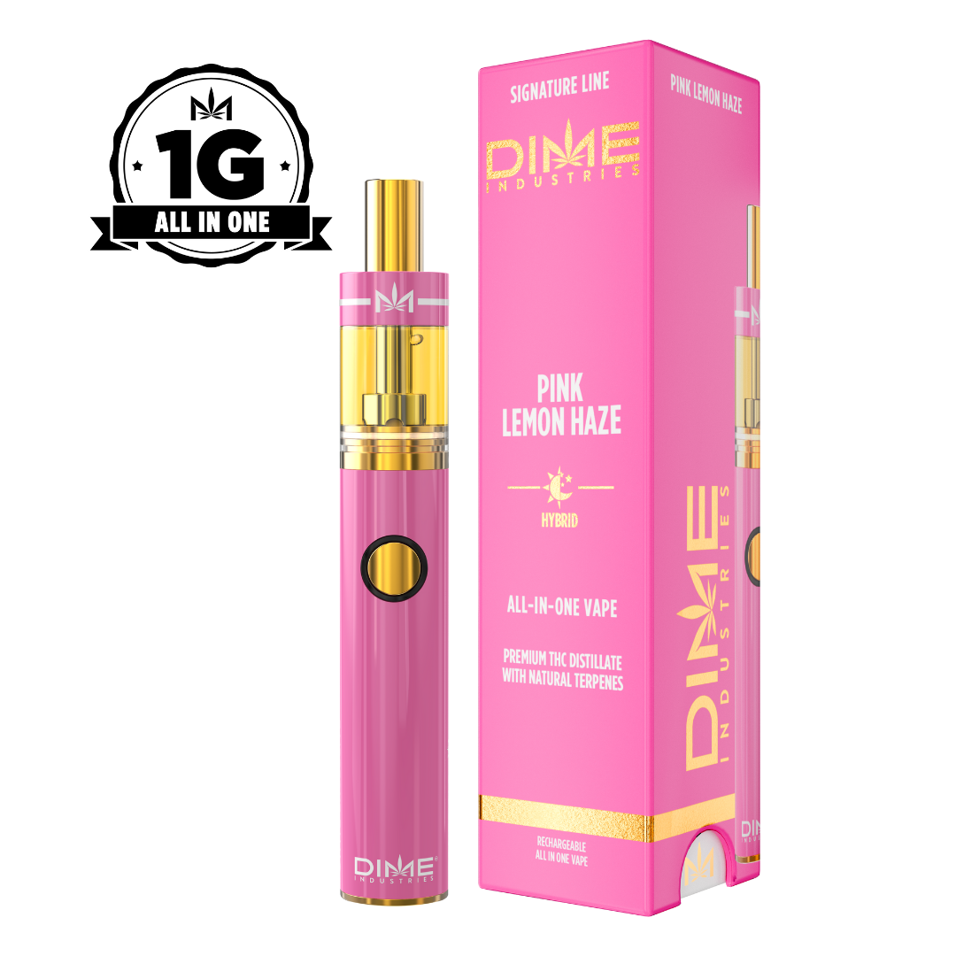 Dime | Pink Lemon Haze | AIO Vape | 1G | Hybrid
