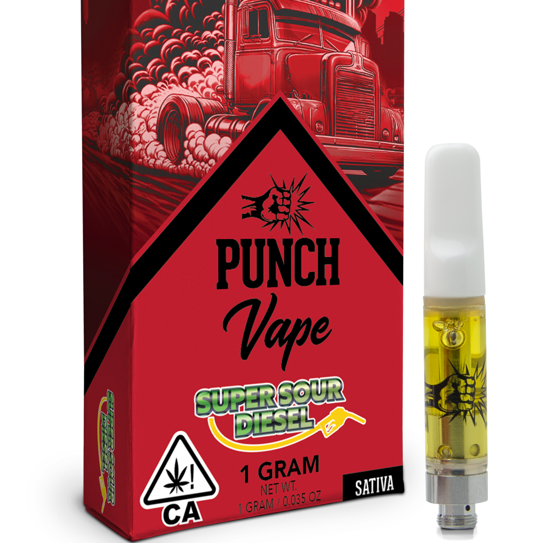 SUPER SOUR DIESEL DISTILLATE CARTRIDGE