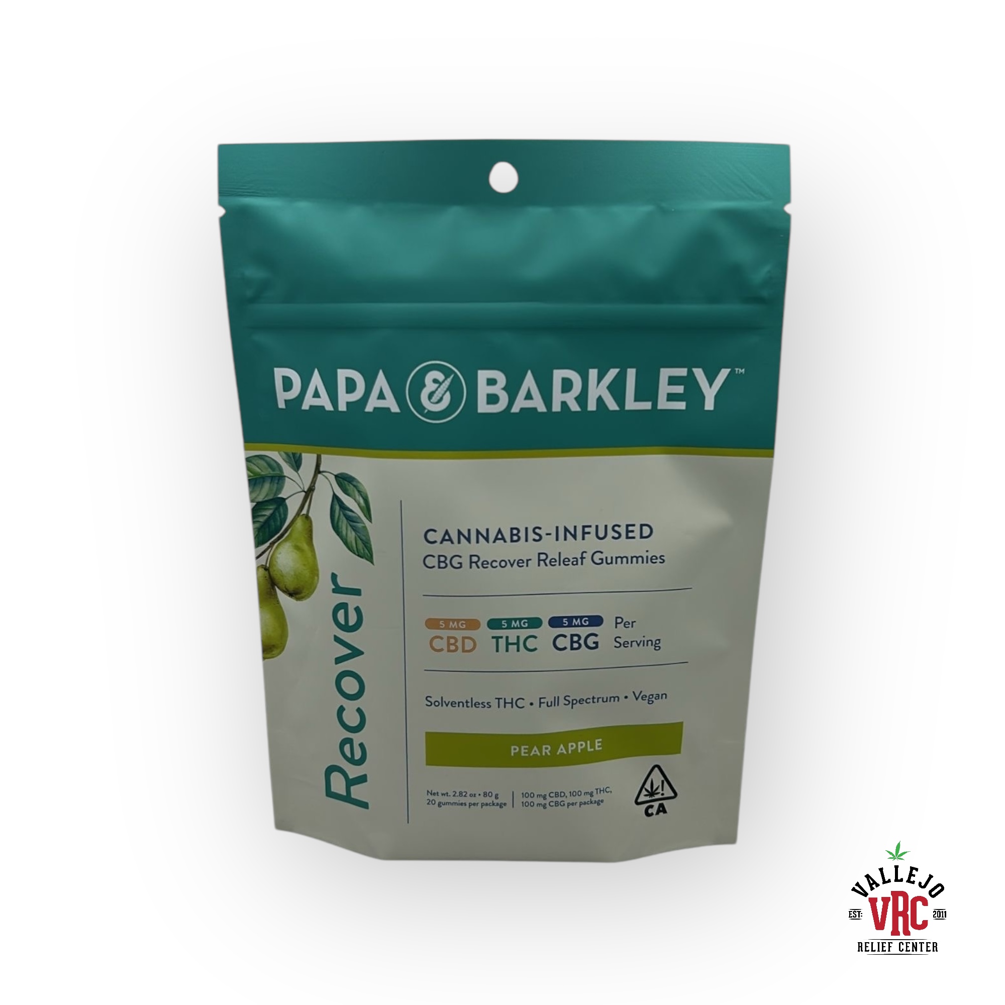 RECOVER PEAR APPLE CBG GUMMY