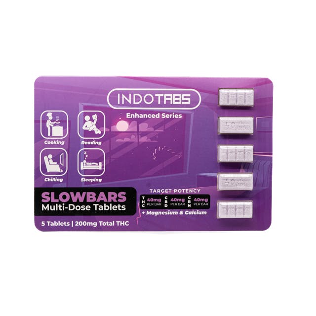 IndoTABS - SLOWBARS 40mg Tablets 5pk (200MG)