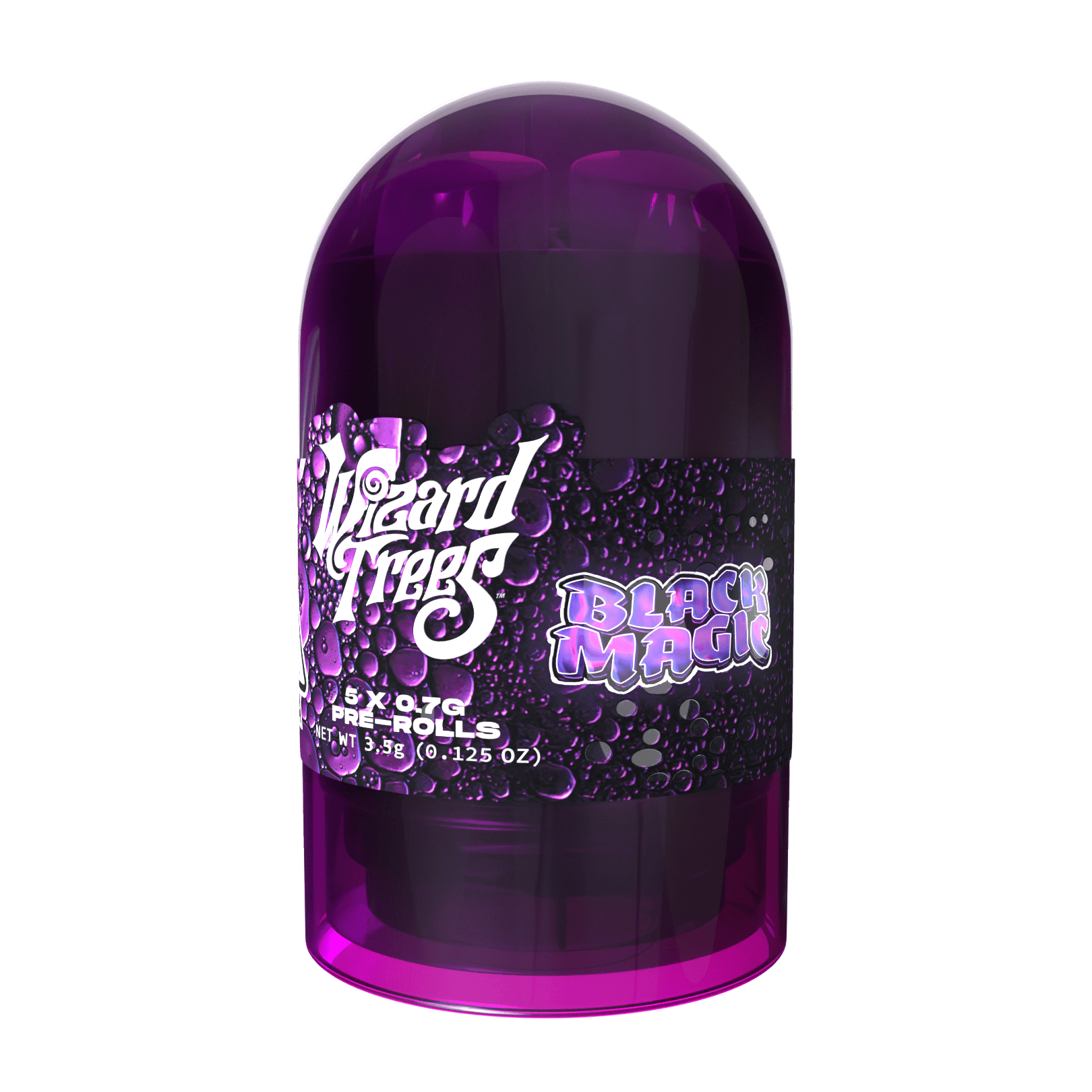 Wizard Trees | .7g Pre-Roll 5PK- Black Magic
