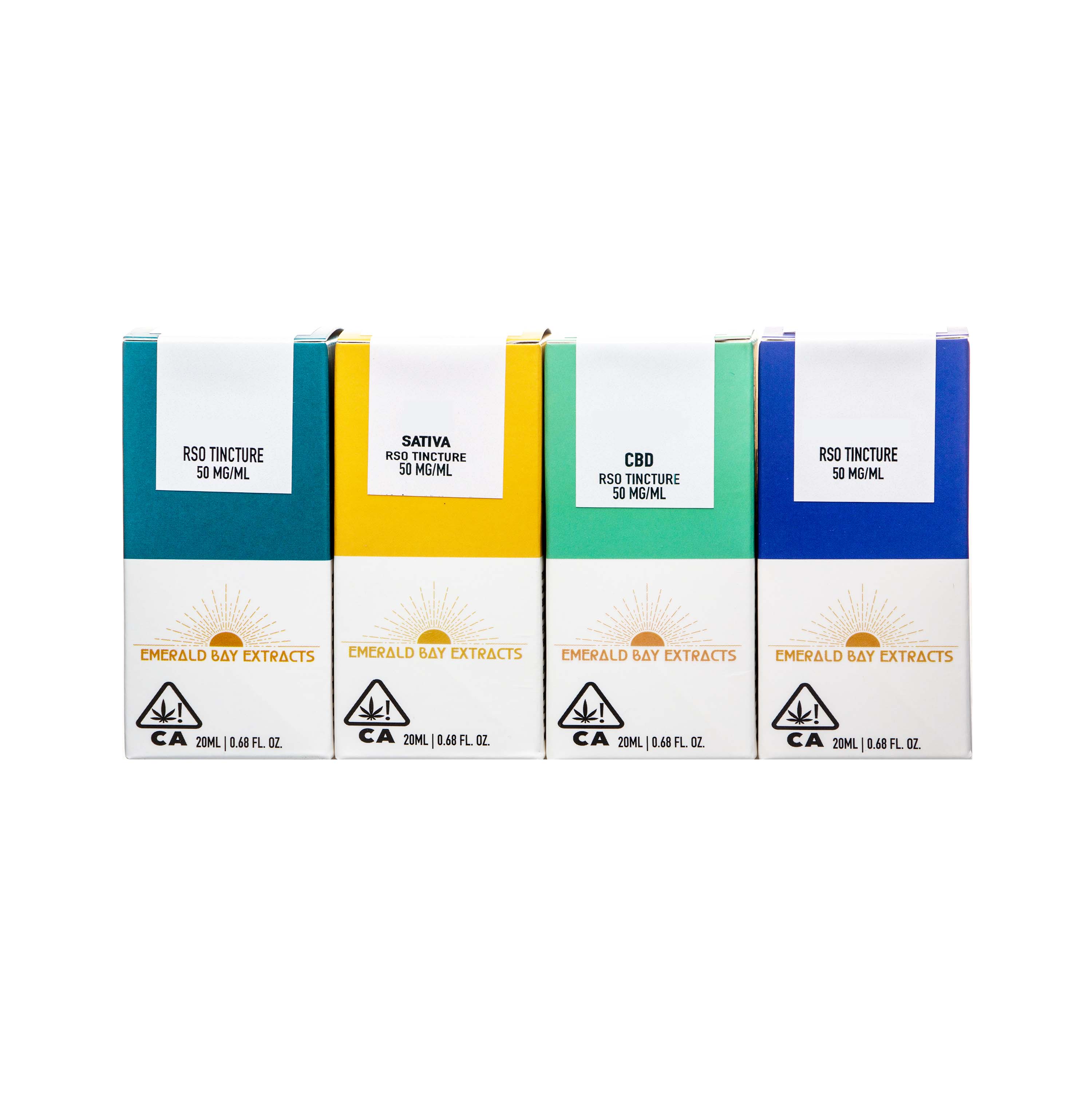 Emerald Bay Extracts | Gush Mintz RSO Tincture (1:1 CBD:THC - 1000mg Total)