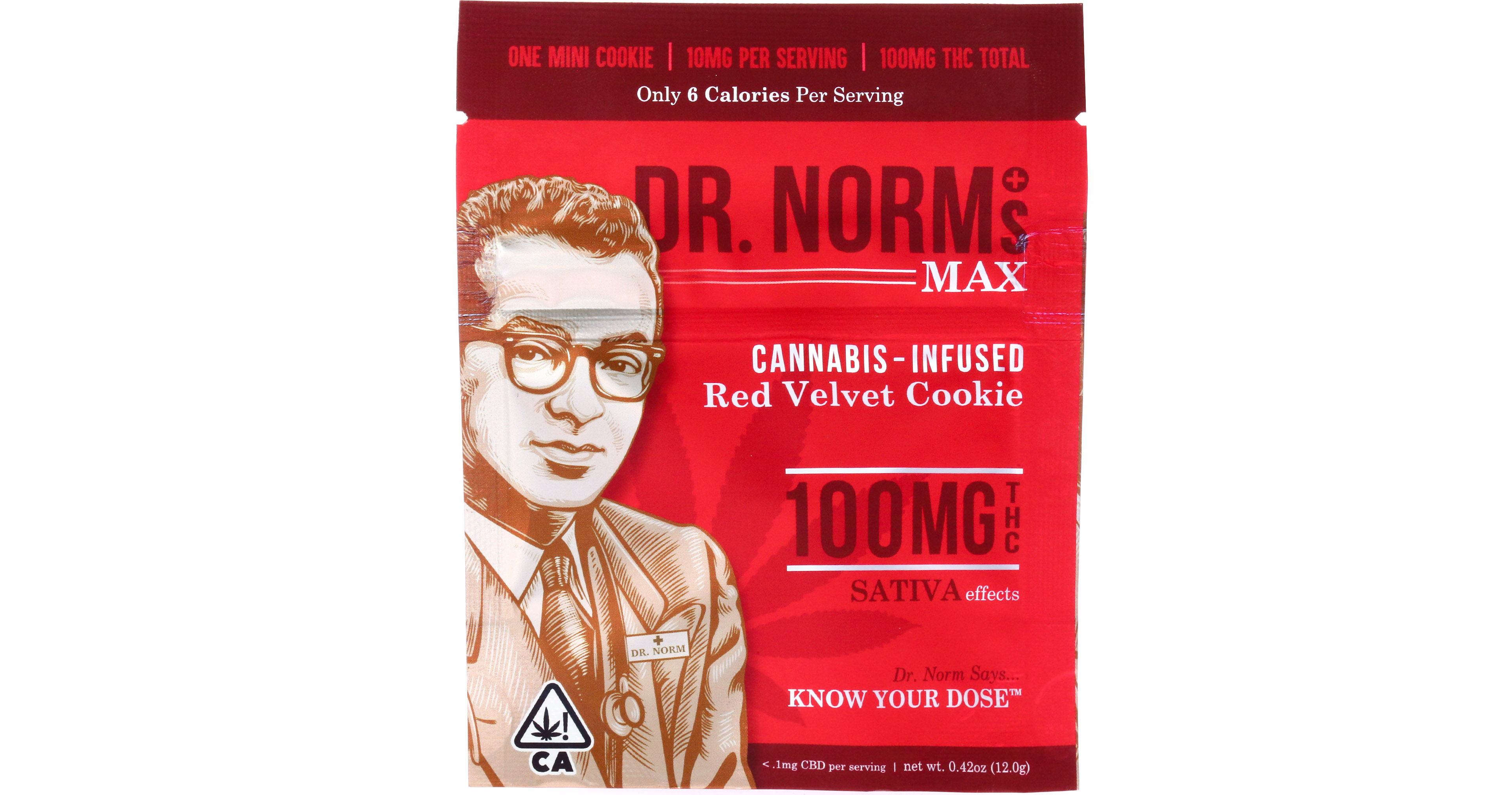 Dr. Norms | Cookie 100mg (Max) | S | Red Velvet (Single)