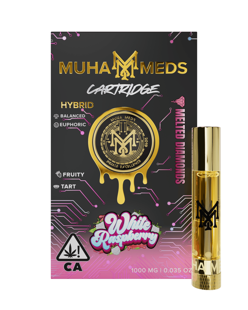 White Raspberry | Melted Diamonds Cartridge | 1000MG