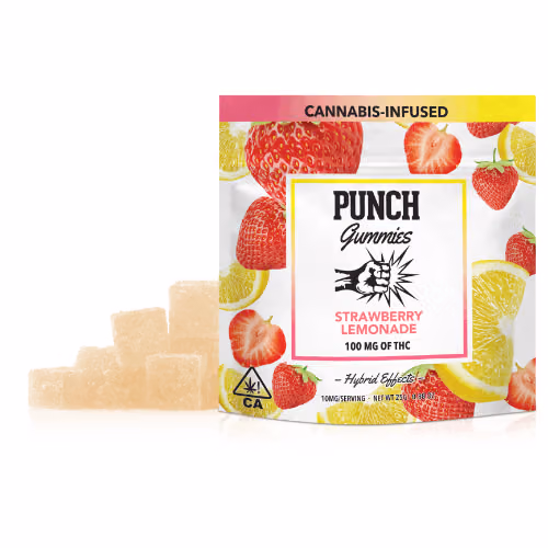 STRAWBERRY LEMONADE 100MG GUMMIES