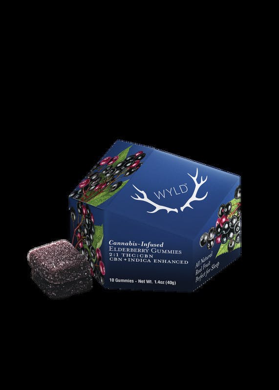 Wyld - Elderberry 2:1 Gummies (100MG)
