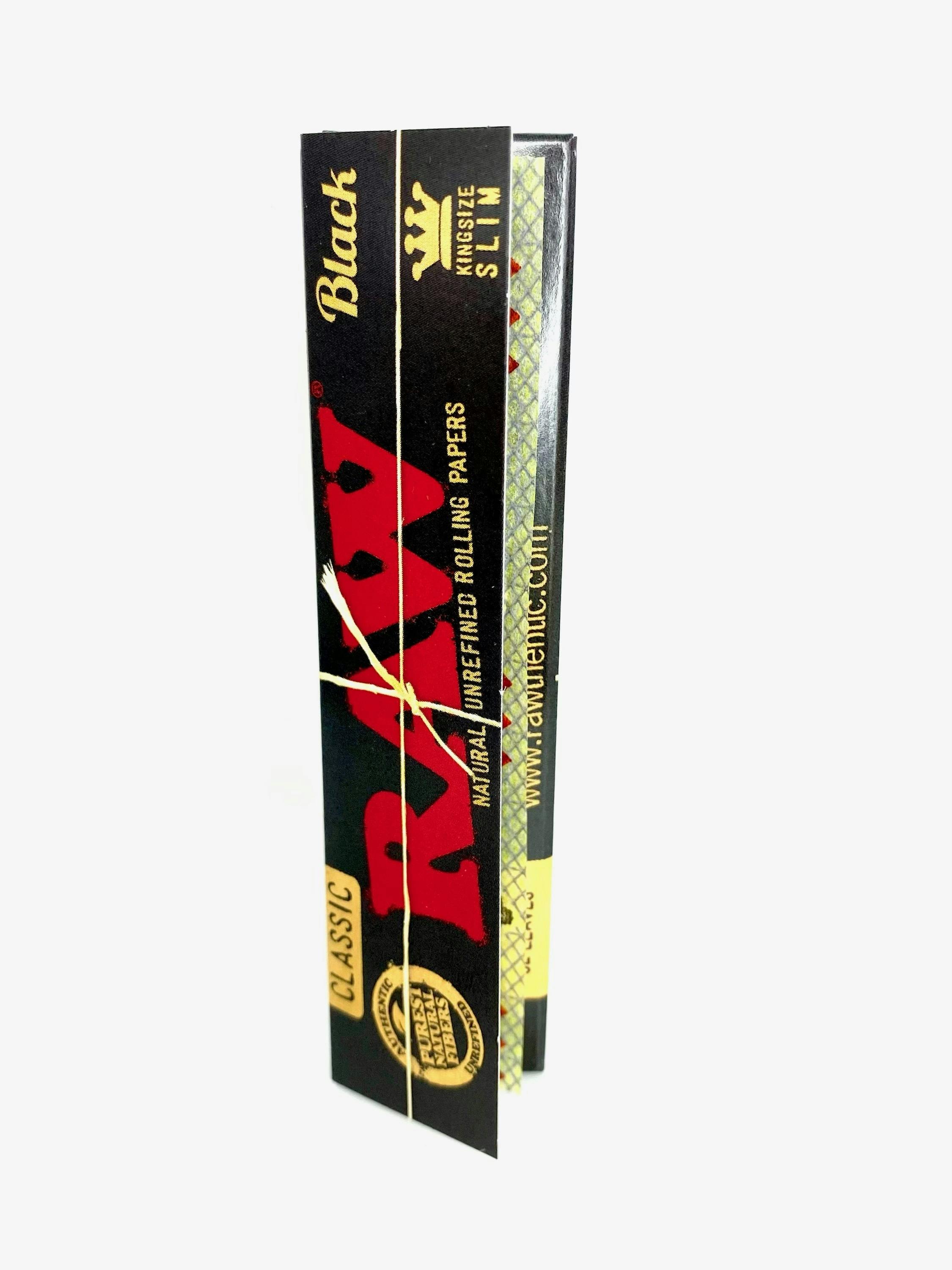 Raw - Black - Kingsize Slim
